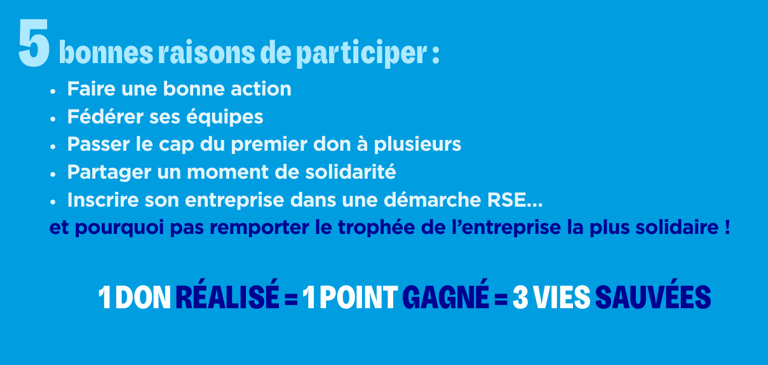 5 bonnes raisons de participer