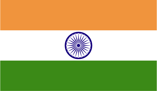 drapeau de l'Inde