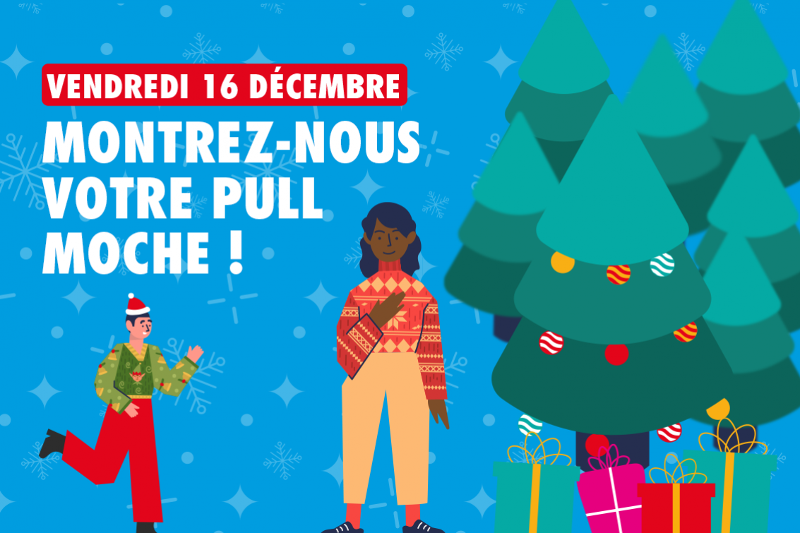 La Bande De Papy - Pull De Noël Moche Personnalisé - Vive La Mode