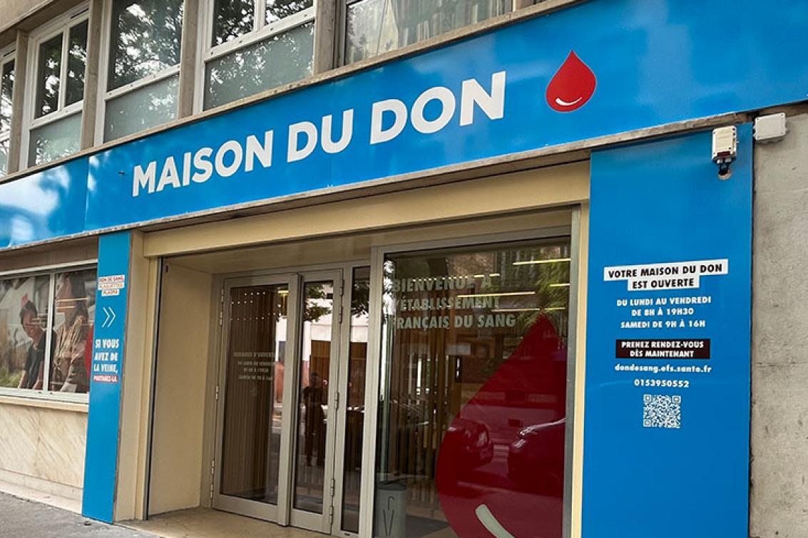 Maison du don Emile Zola_EFS Paris