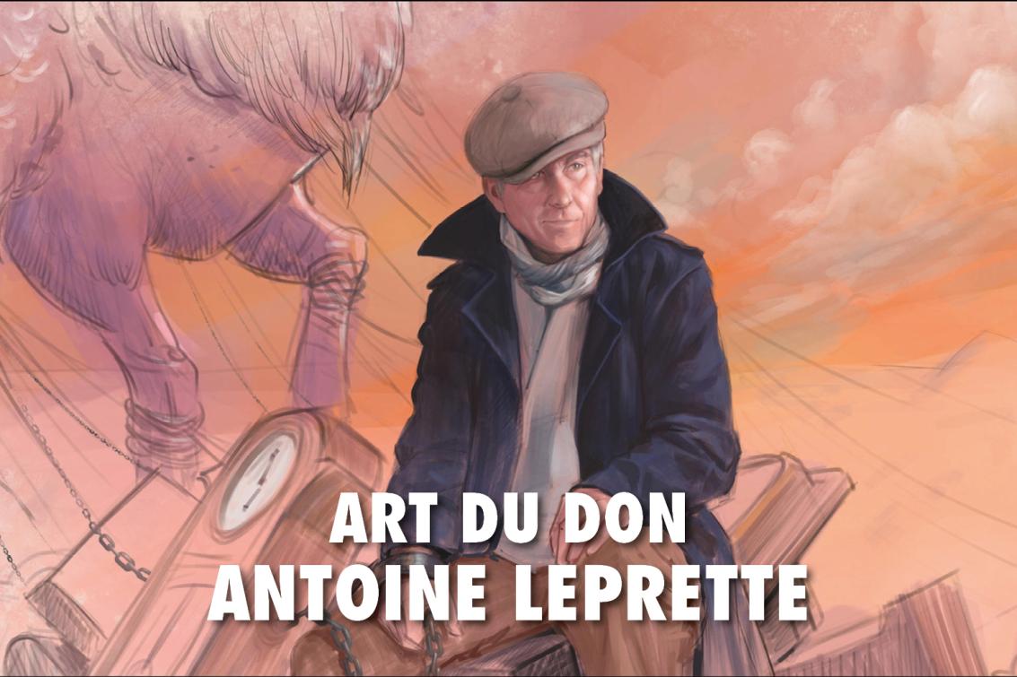 Couverture "Les Fêlures du Temps" d'Antoine Leprette.