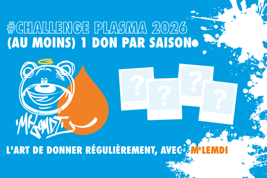 #ChallengePlasma2026 : (Au moins) 1 Don par Saison !
