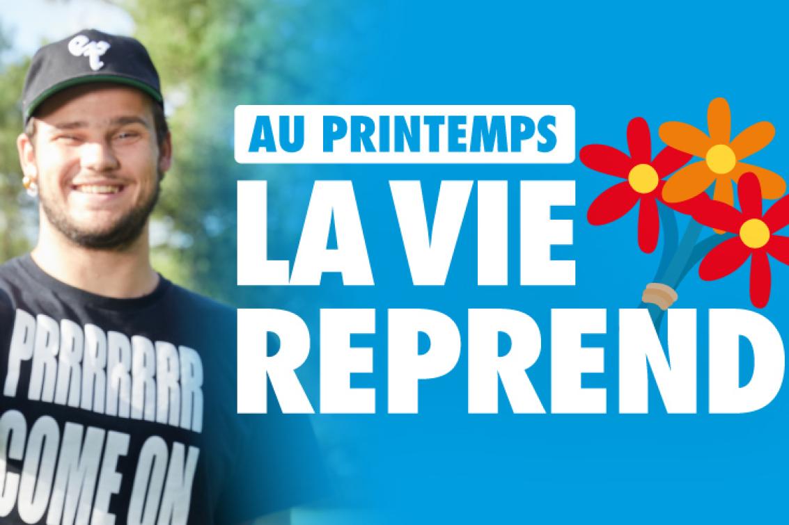 Au printemps, la vie reprend et le don de sang aussi