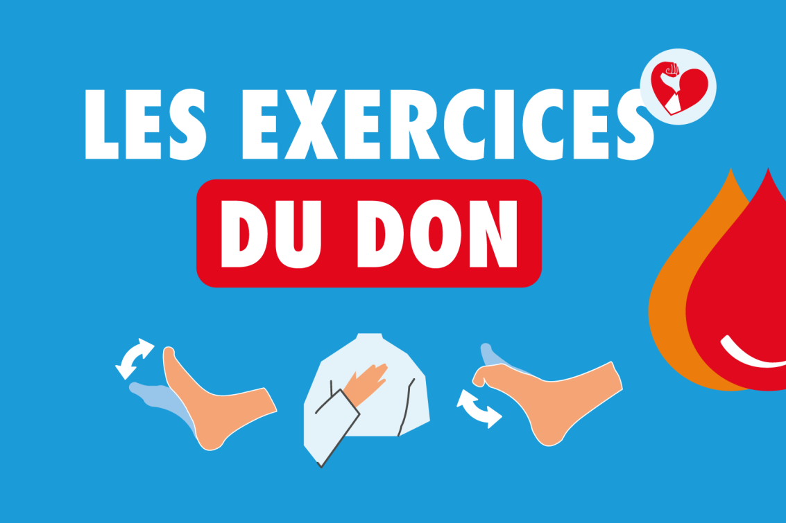 Les exercices du don de sang