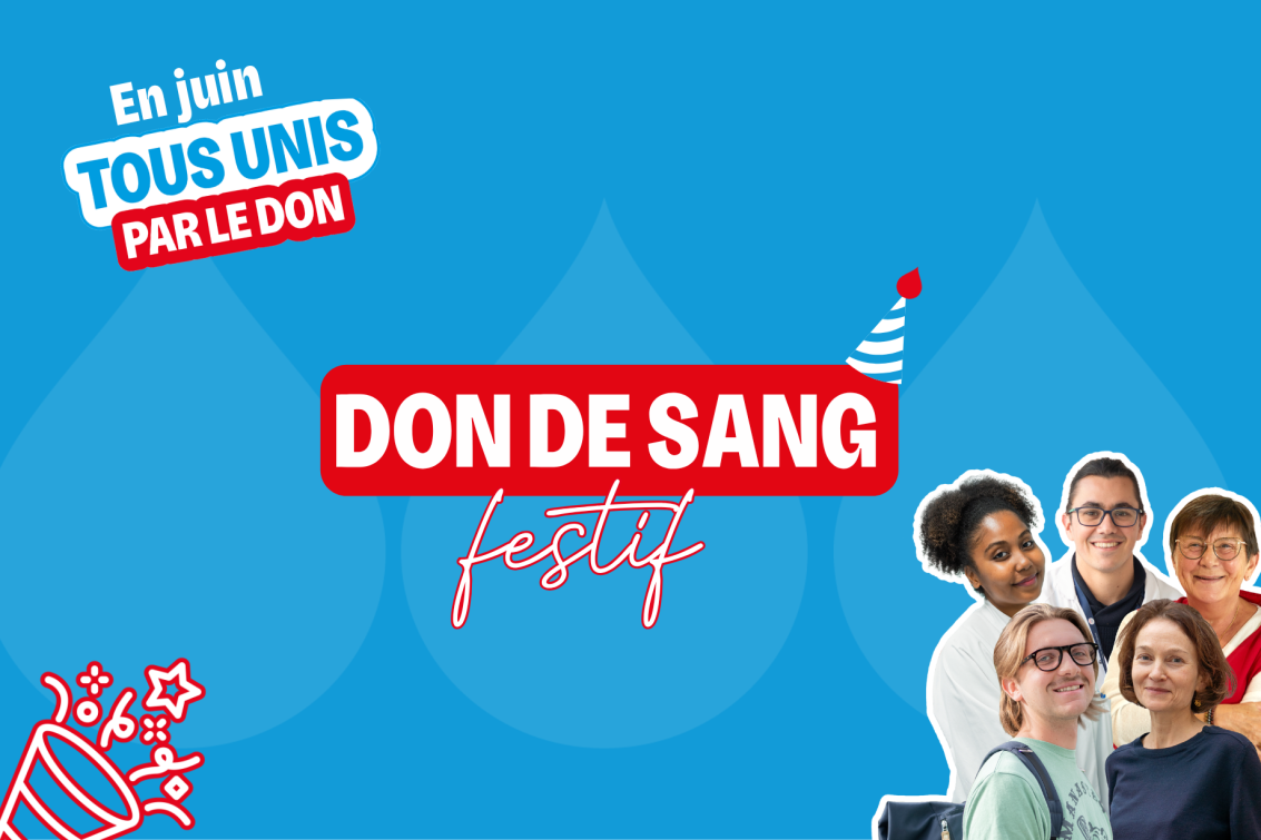 en juin, tous unis par le don !