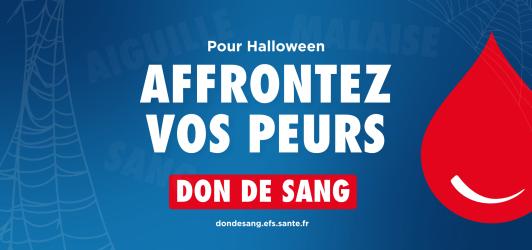 Donnez votre sang pour Halloween