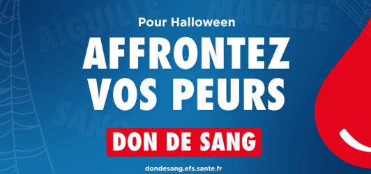 Don de sang à Halloween