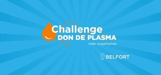 Challenge inter-organismes don de plasma à Belfort:  à vos inscriptions !