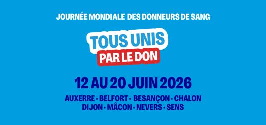 Image couverture journée mondiale donneurs de sang 2026