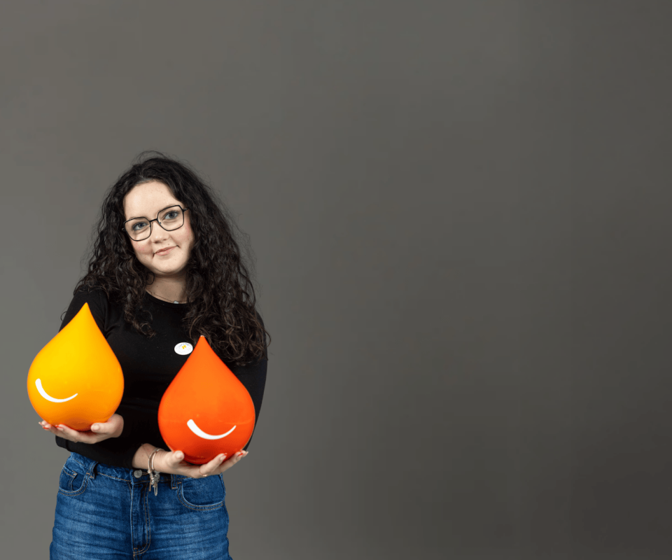 Photo Thélia, donneuse et ambassadrice don de sang et plasma