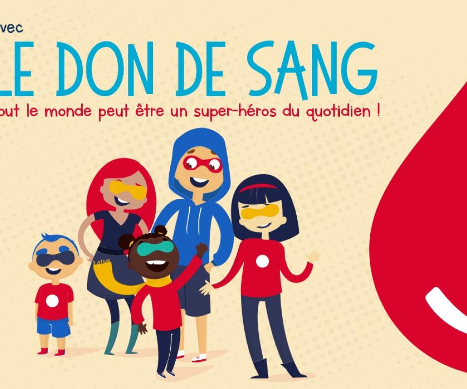 Don de sang - Supports éducatifs CP-CE1-CE2